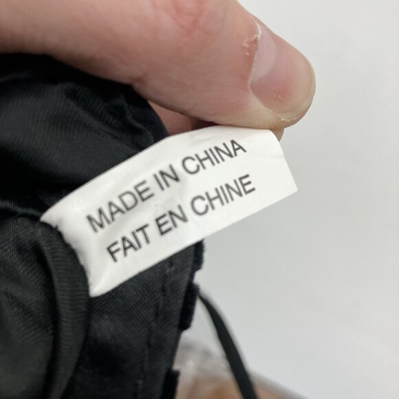 Y2K Black Velvet Crossbody Mini Bag Floral Whimsigoth 2000s 90s - Picture 5 of 9